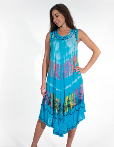 Robe Longue Tie and Dye